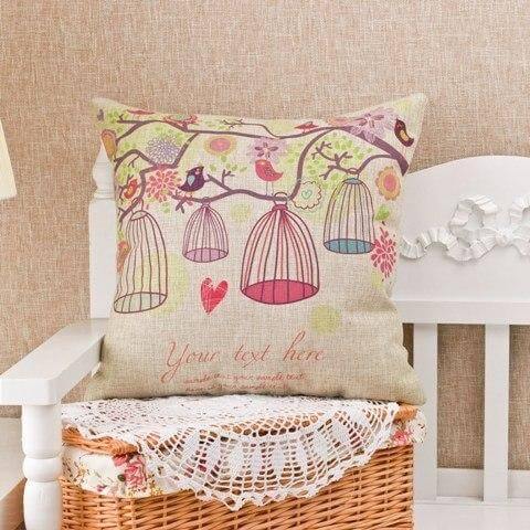 Bird Pattern Decorative Home Pillow Cases - Image 5