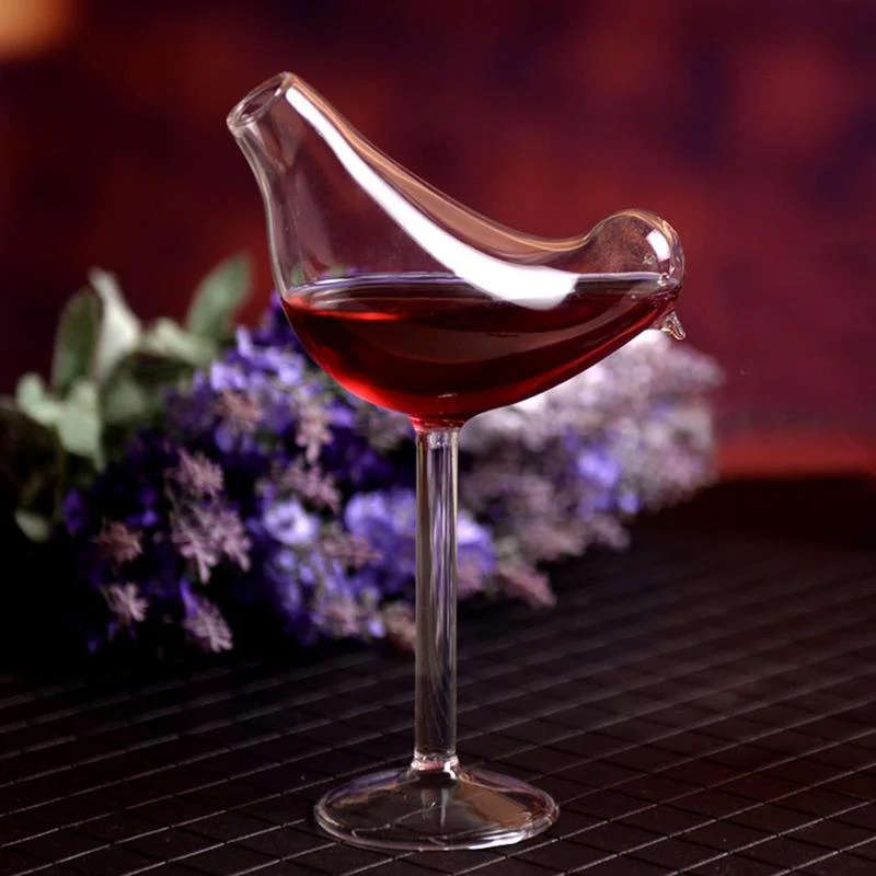 Bird Shape Creative Cocktail Glass - Image 8