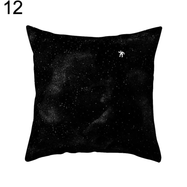 Black and White Design Geometric Home Pillow Cases - Image 12