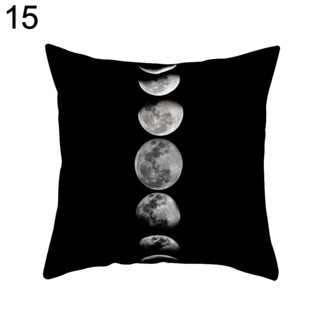 Black and White Design Geometric Home Pillow Cases - Image 15