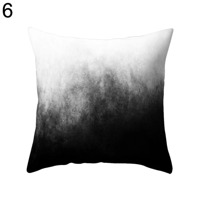 Black and White Design Geometric Home Pillow Cases - Image 7