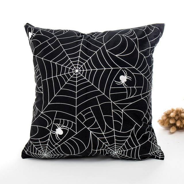Black and White Halloween Pillow Cases - Image 3