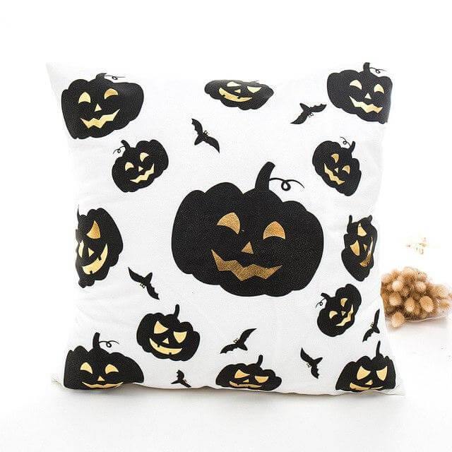 Black and White Halloween Pillow Cases - Image 7