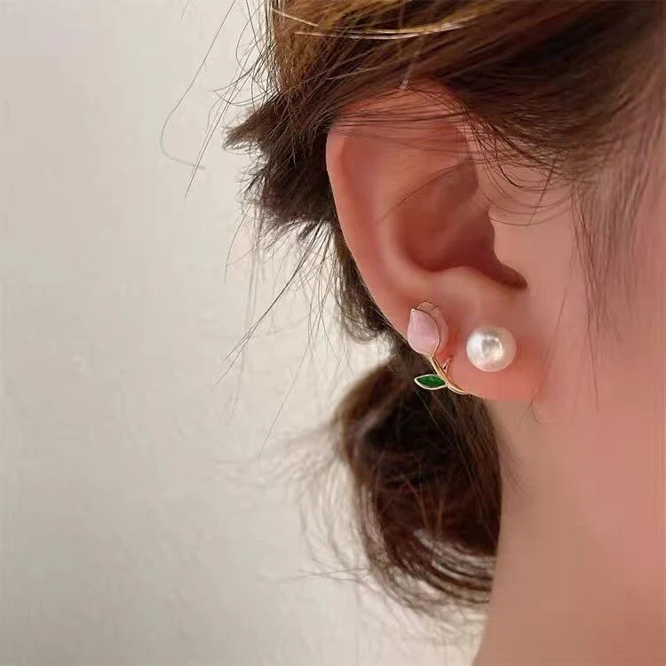 Blossom Beauty Flower Love Earrings - Image 6