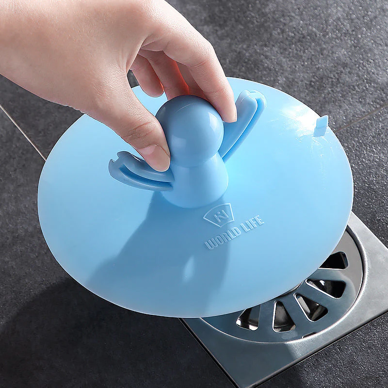 Blue Man Simple Silicone Drain Cover - Image 3