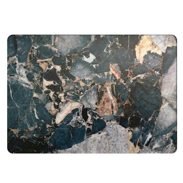 Blue Marble Grain Full Body Cover Skin for Macbook - Image 5