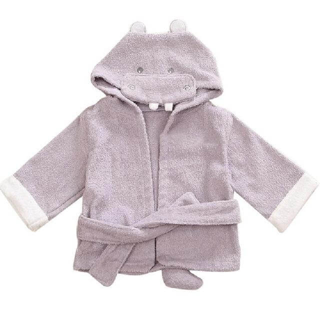 Blue Shark Baby Bath Towel - Image 2