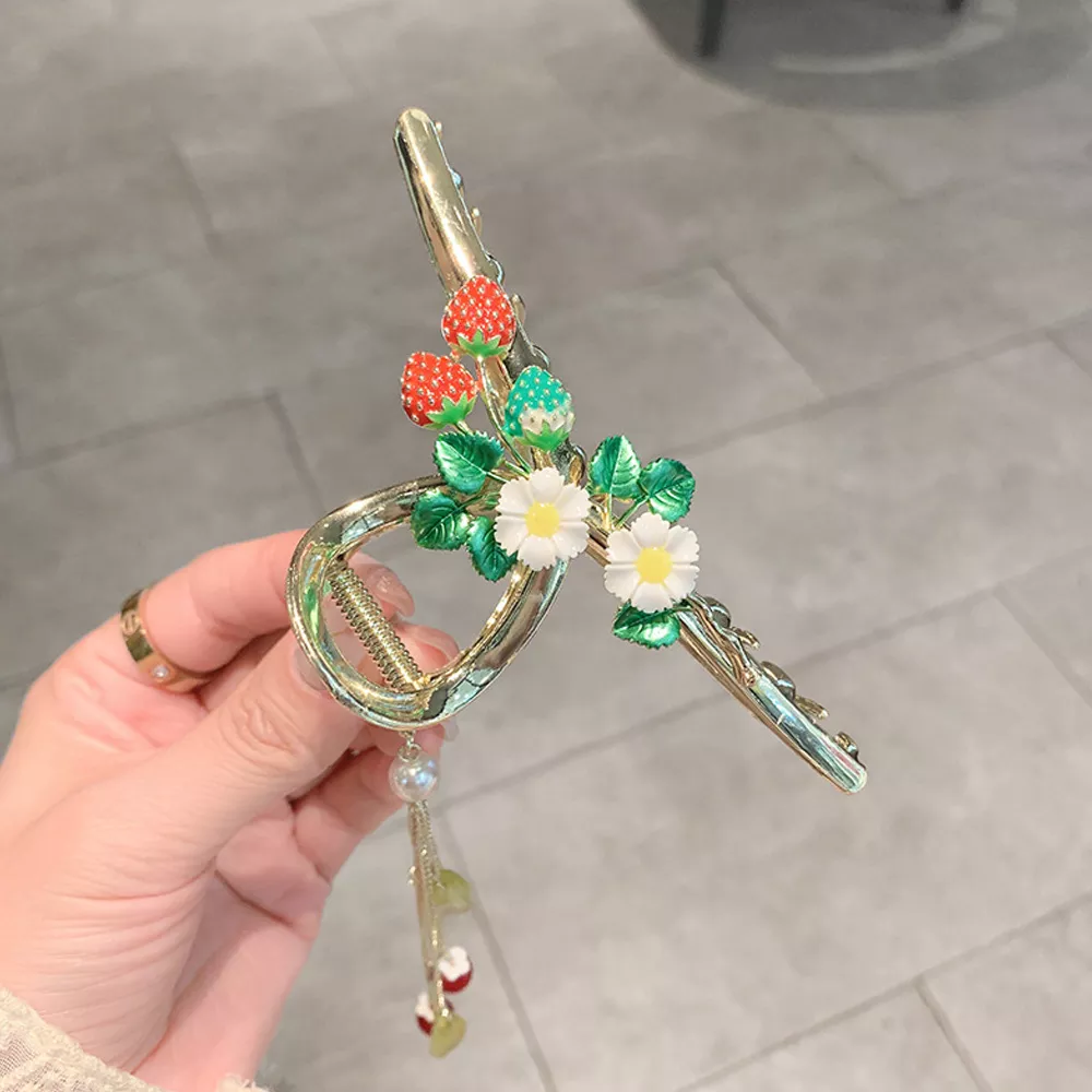 Bluebell Floral Hair Claw Clip - Image 12