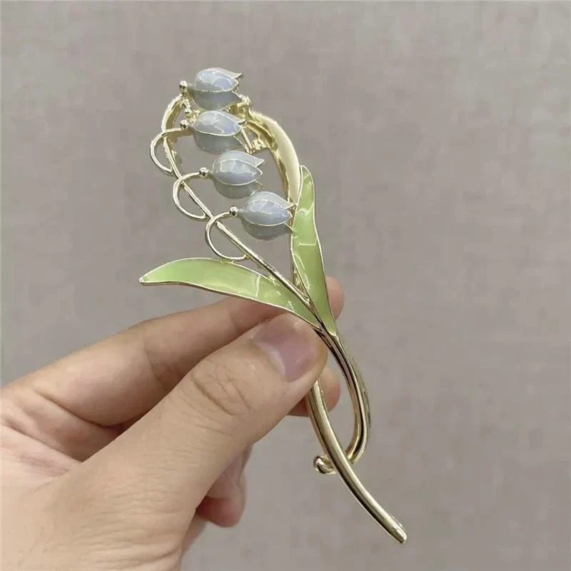 Bluebell Floral Hair Claw Clip - Image 15