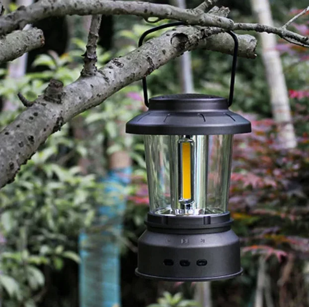 Bluetooth Camping Stepless Dimming Speaker Lantern - Image 3