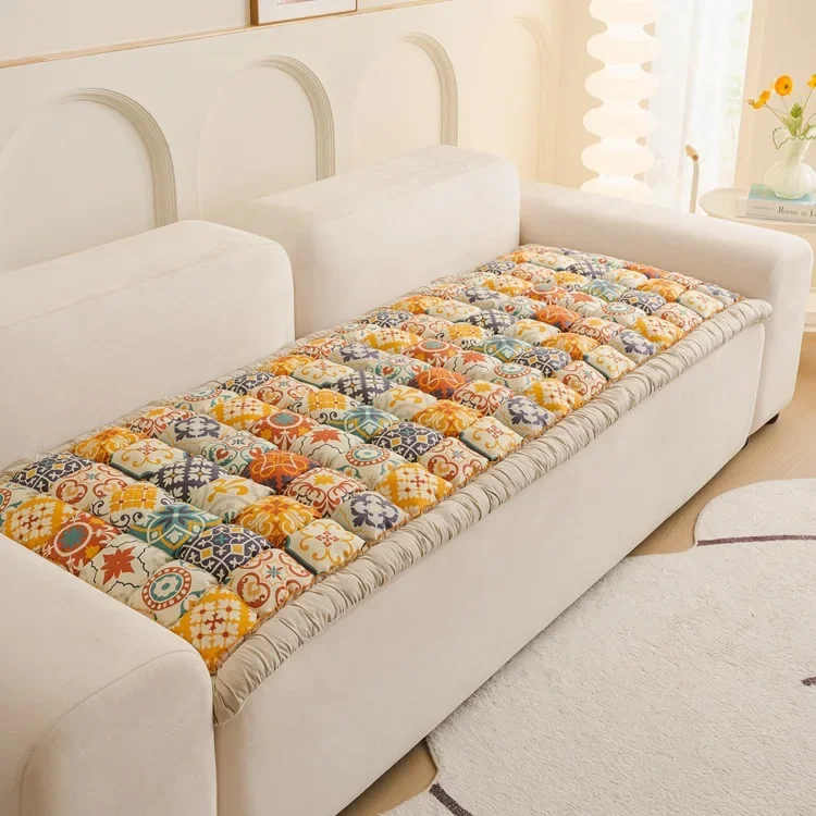 Bohemian Style Cushion Cotton Couch Pad - Image 4