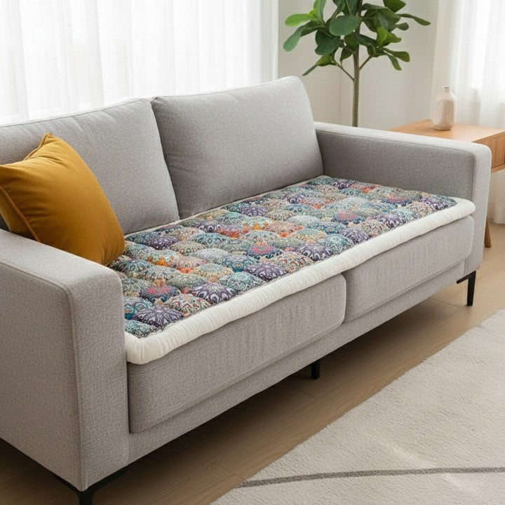 Bohemian Style Cushion Cotton Couch Pad - Image 7