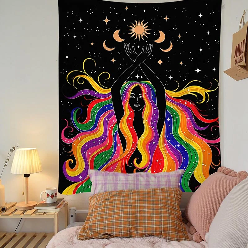 Bohemian Style Moon Energy Wall Hanging Decor - Image 10