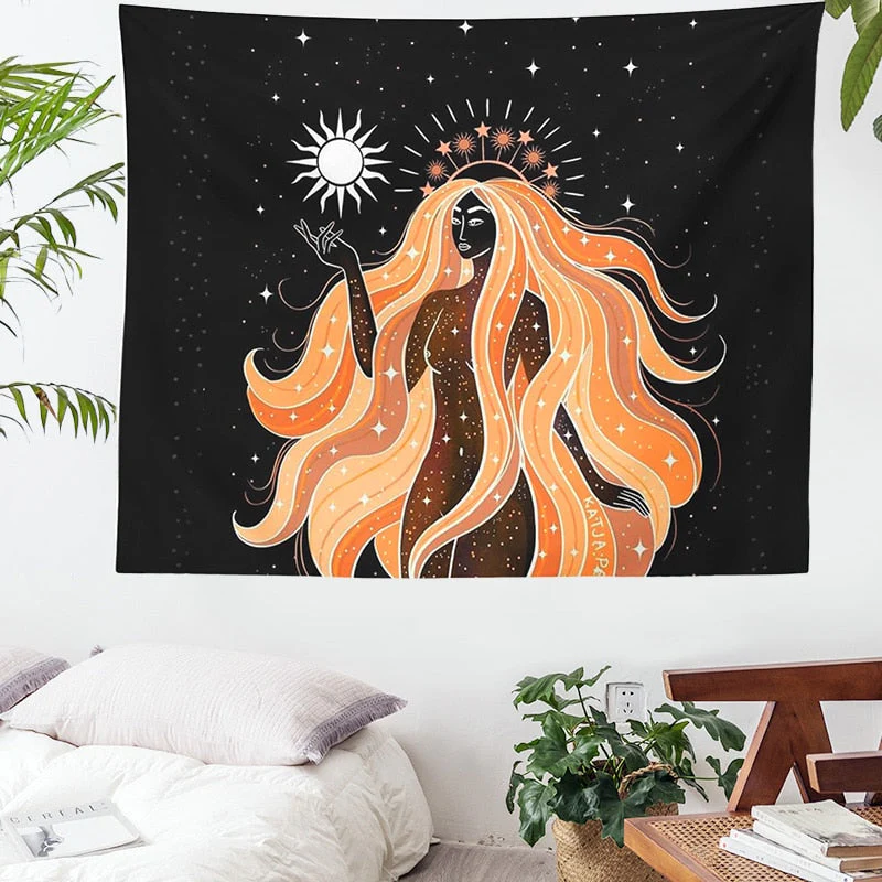 Bohemian Style Moon Energy Wall Hanging Decor - Image 4