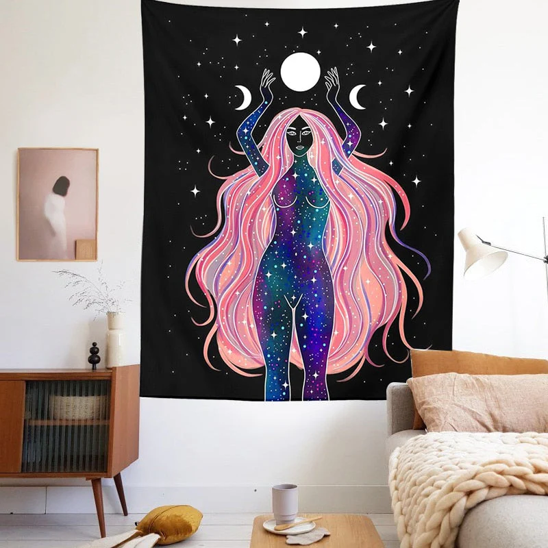 Bohemian Style Moon Energy Wall Hanging Decor - Image 5
