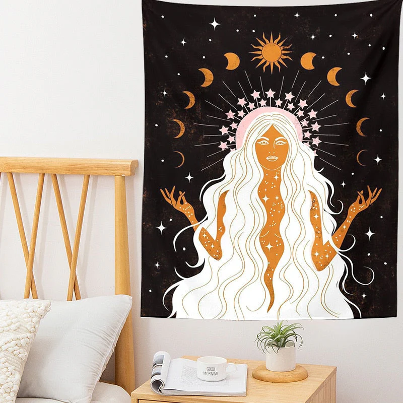 Bohemian Style Moon Energy Wall Hanging Decor - Image 6