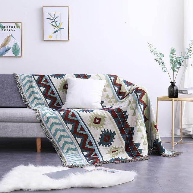 Boho StyleKnitted Blanket - Image 11