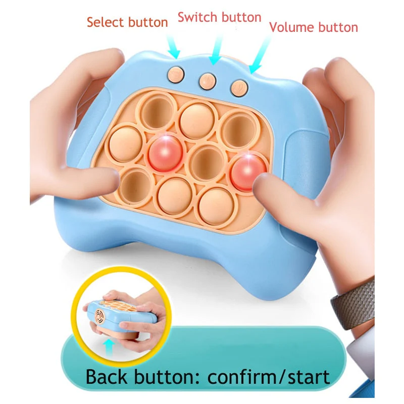 Brain Boost Push Bubble Kids Focus Training Toy - Image 4