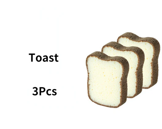 Bread Shape Dishwashing Sponge - Image 10