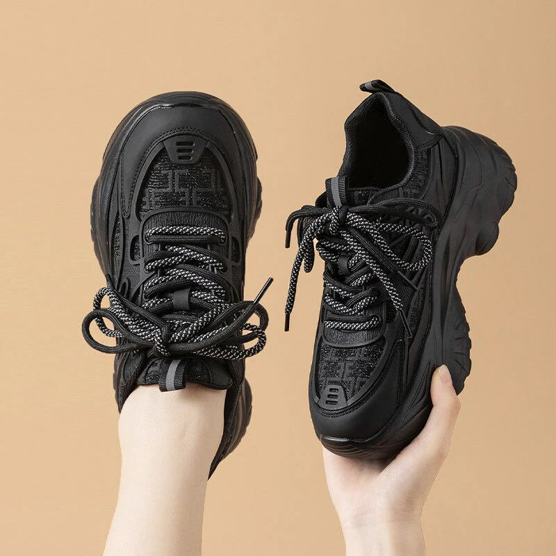 Breathable Cool Comfort Women Platform Sneakers - Image 4