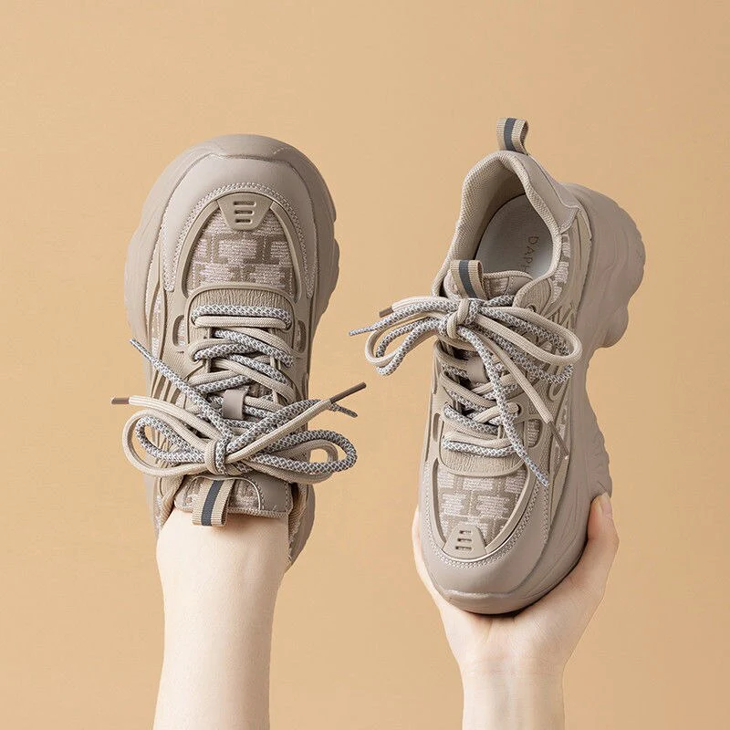 Breathable Cool Comfort Women Platform Sneakers - Image 9