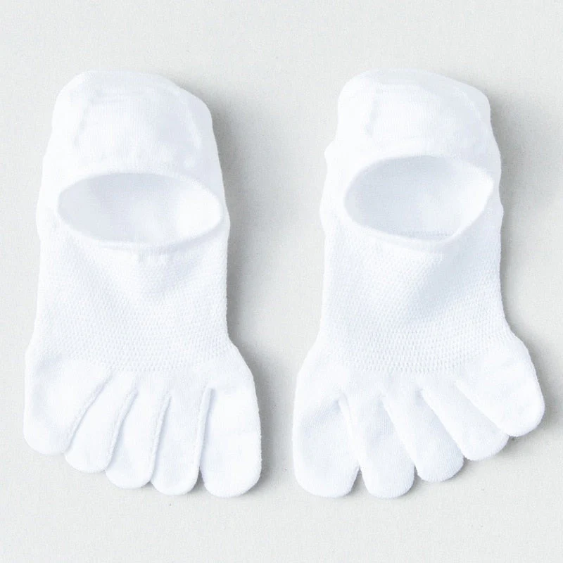 Breathable Cotton Toe Socks - Image 10