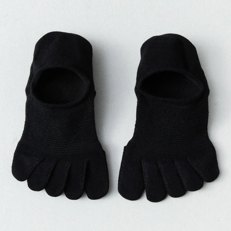 Breathable Cotton Toe Socks - Image 11