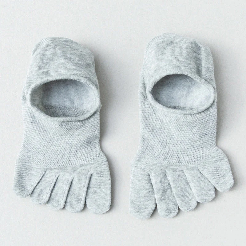 Breathable Cotton Toe Socks - Image 6