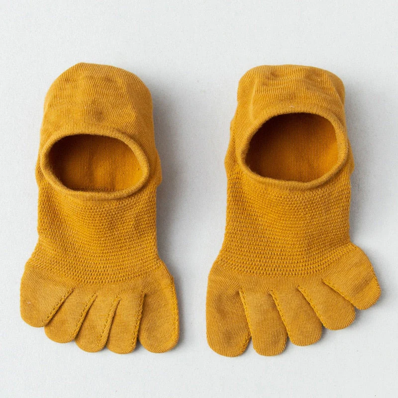Breathable Cotton Toe Socks - Image 7