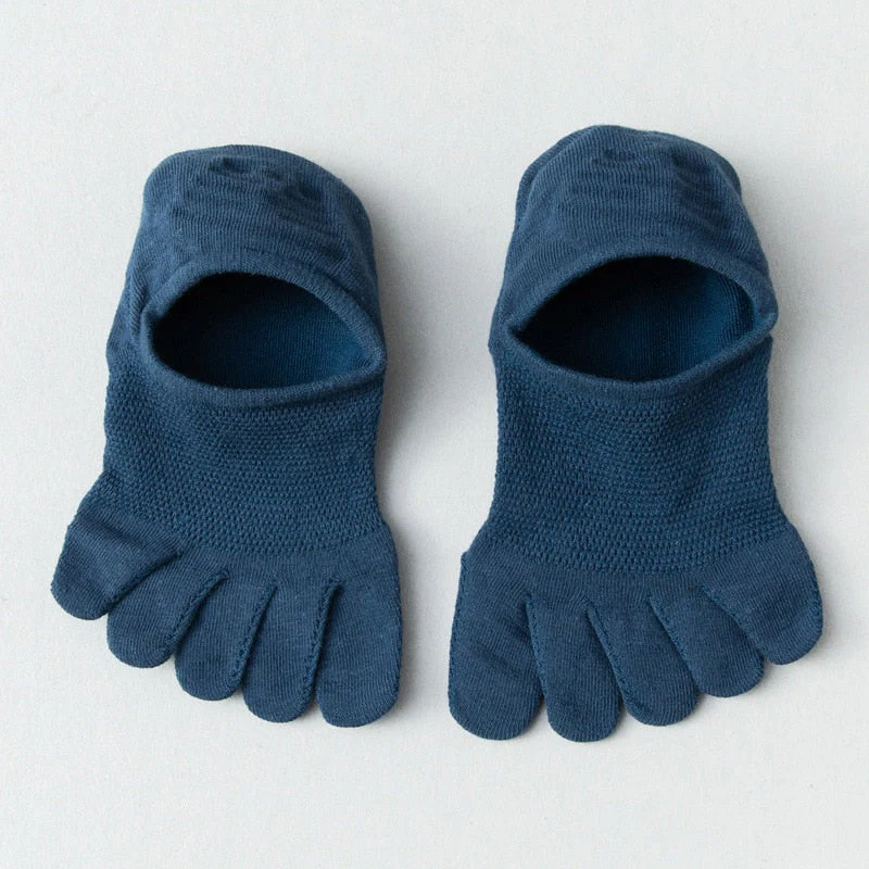 Breathable Cotton Toe Socks - Image 9