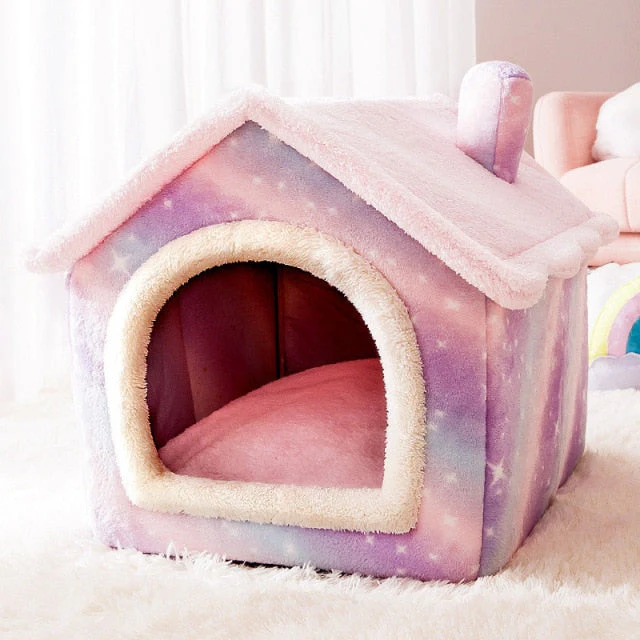 Breathable Cozy Warm Plush Pet House - Image 6