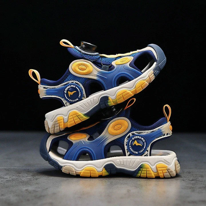 Breathable Easy Tie Laceless Kids Sneakers - Image 2