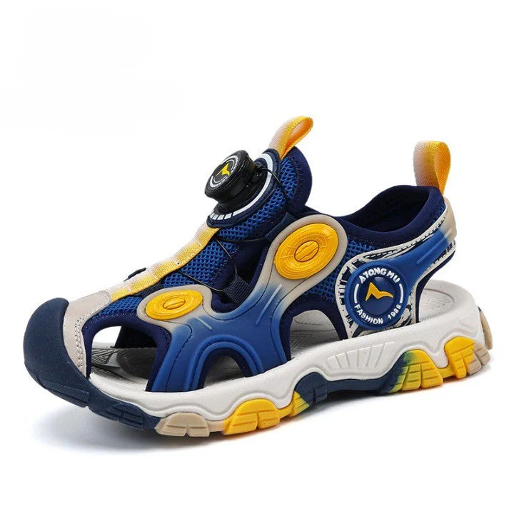 Breathable Easy Tie Laceless Kids Sneakers - Image 6