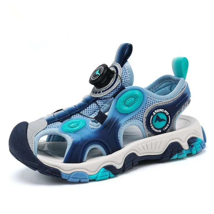 Breathable Easy Tie Laceless Kids Sneakers - Image 7