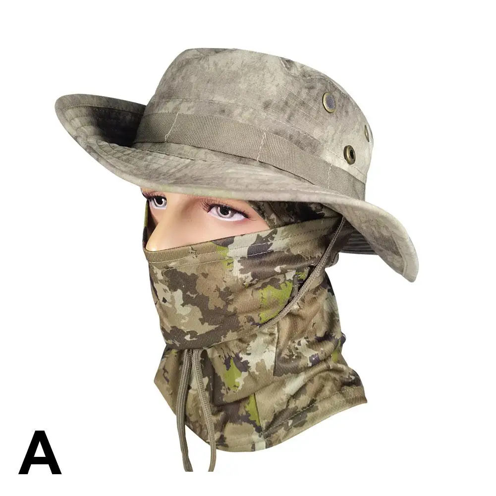 Breathable Hiking Camouflage Adjustable Boonie Hat - Image 8
