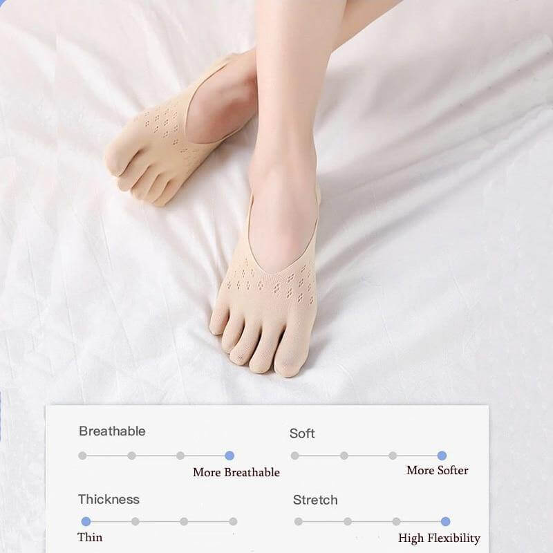 Breathable Invisible Five-finger Socks - Image 2