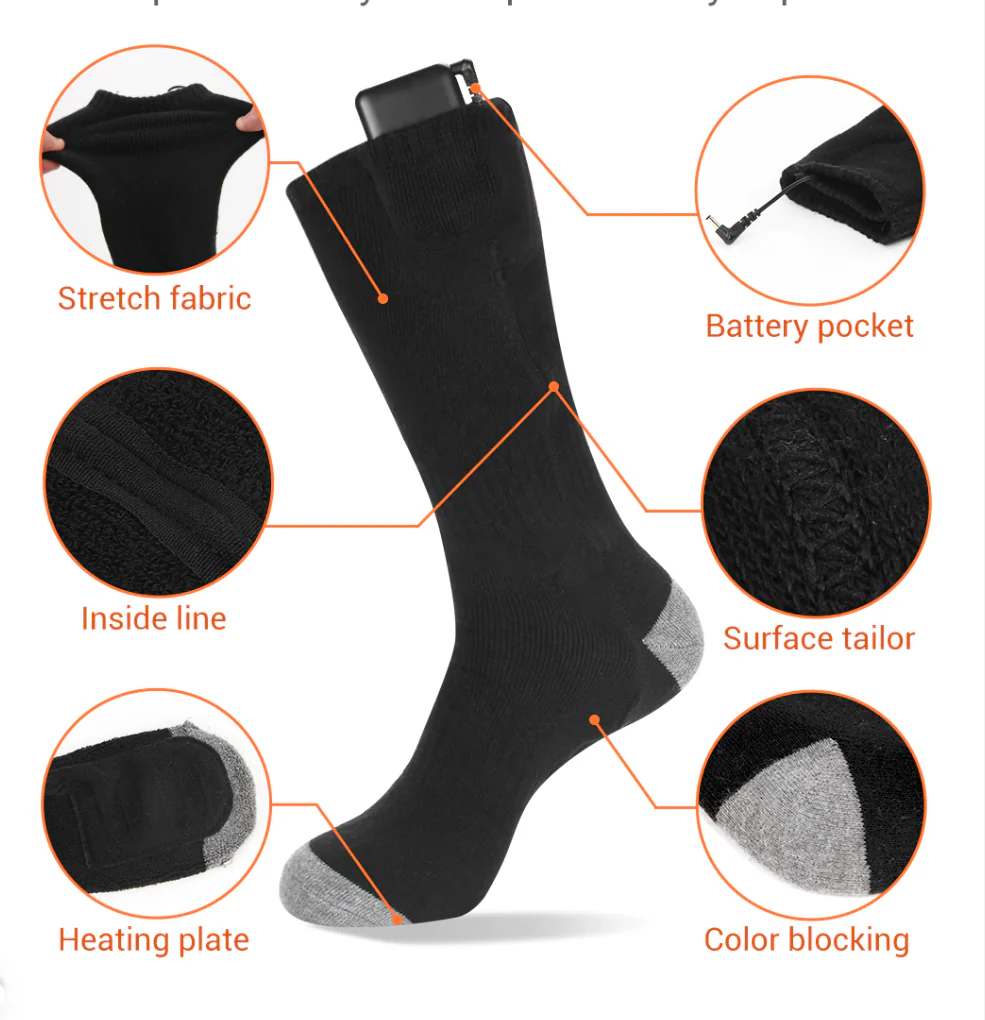 Breathable Self-heated Socks - Image 3