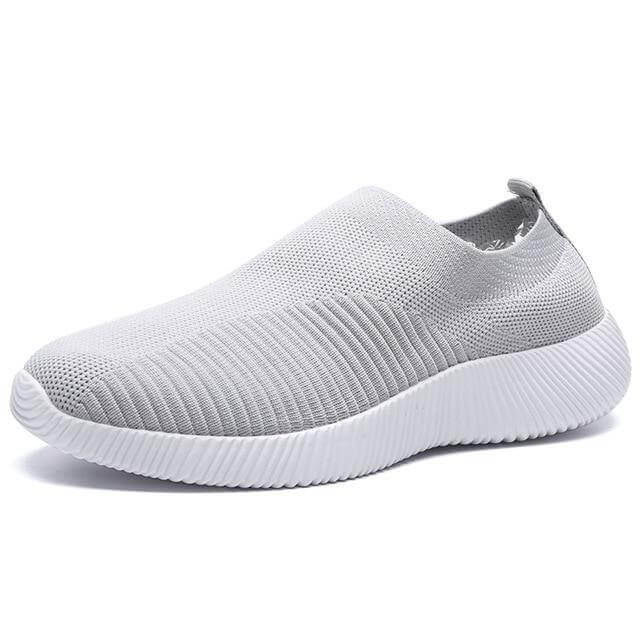 Breathable Slip on Knit Running Shoes - Image 31