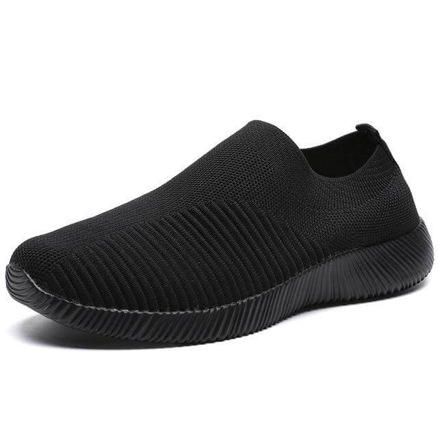Breathable Slip on Knit Running Shoes - Image 6
