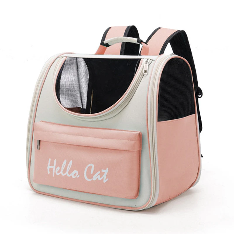 Breathable Transparent Pet Cat Carrier Bag - Image 5