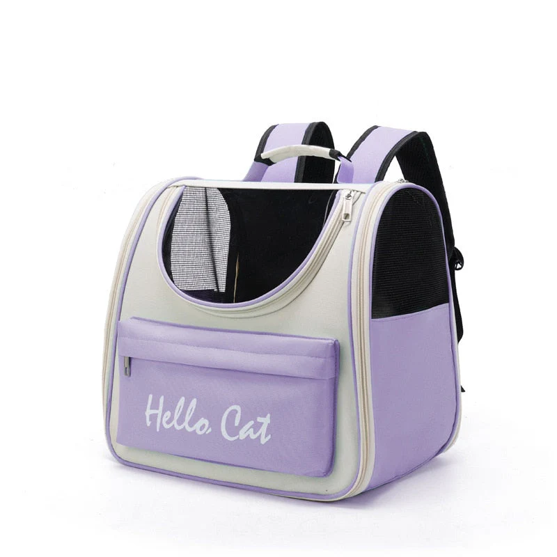 Breathable Transparent Pet Cat Carrier Bag - Image 8