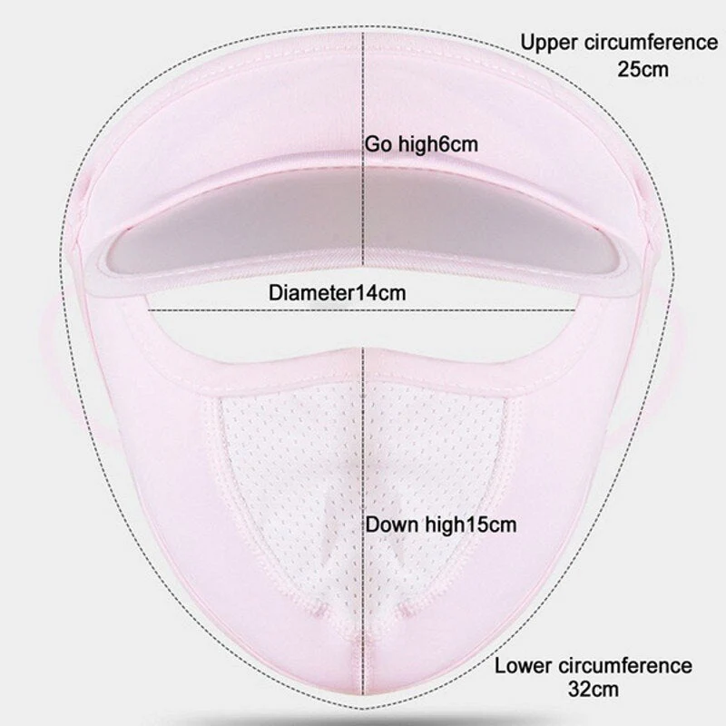 Breathable UV Protection Outdoor Sun Hat Mask - Image 5