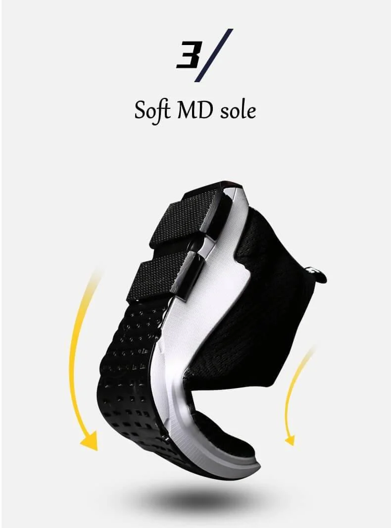Breathable Wear-Resisting Knitted Men Shoes - Image 3
