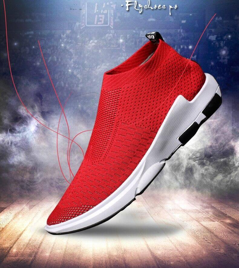 Breathable Wear-Resisting Knitted Men Shoes - Image 8