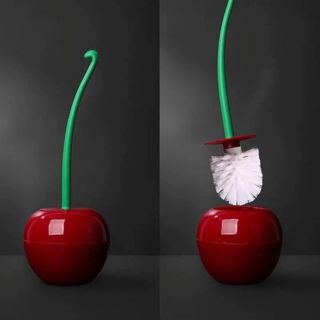 Bright Sweet Cherry Toilet Brush - Image 5