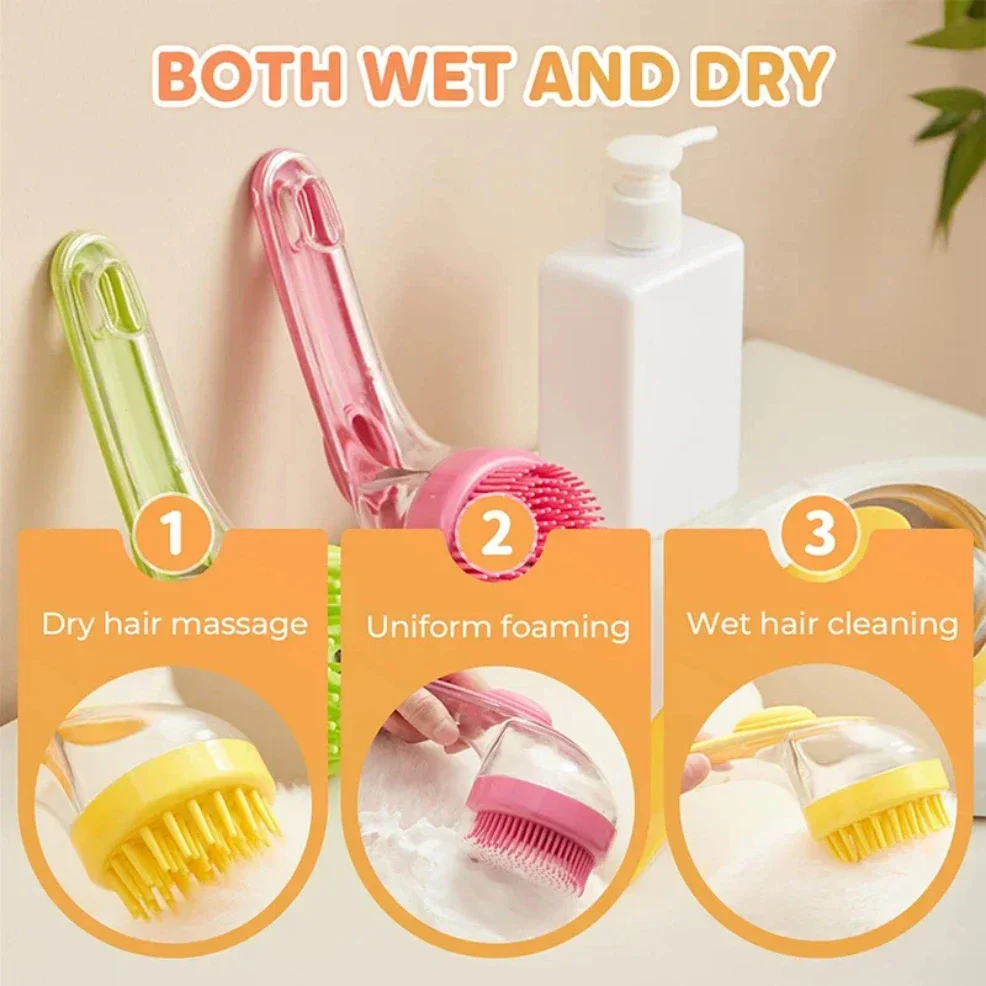 Bubbly Cleaner Pet Bath Massage Brush - Image 3