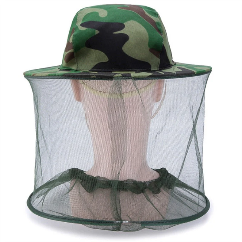 Bug Shield Sun Cover Camping Hat - Image 3