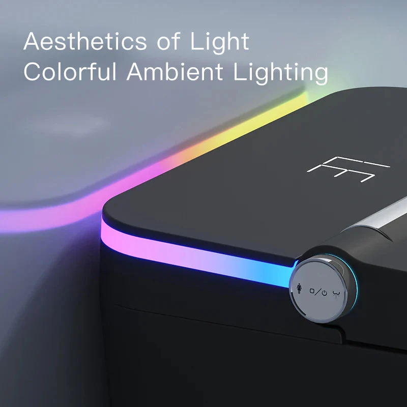 Built-in Aromatherapy Automatic UV Nozzle Colorful Smart Toilet - Image 2
