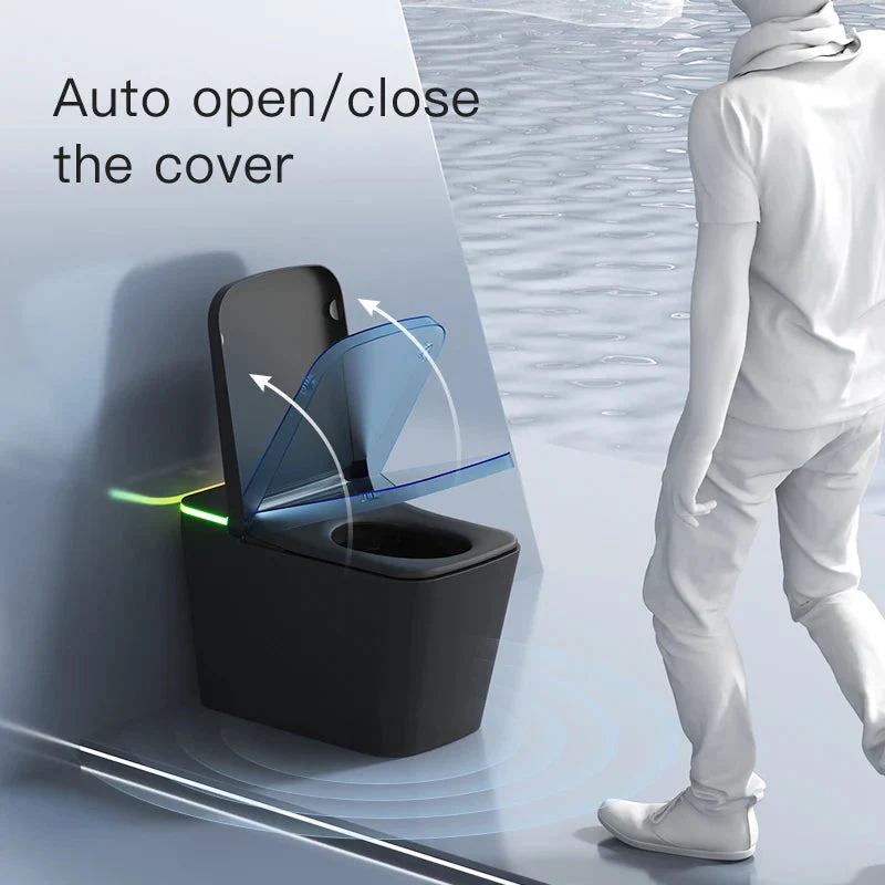 Built-in Aromatherapy Automatic UV Nozzle Colorful Smart Toilet - Image 4