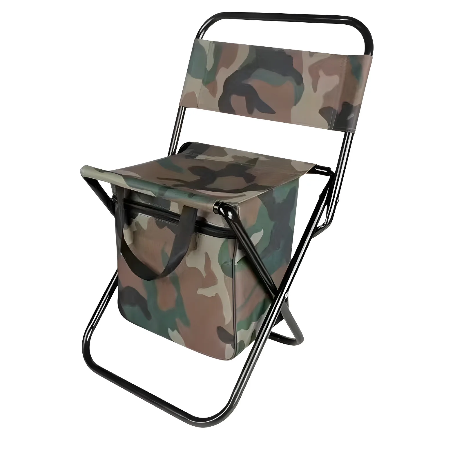 Built-in Cooling Bag Portable Folding Outdoor Stool - Image 11